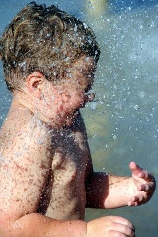 Sprayed!
