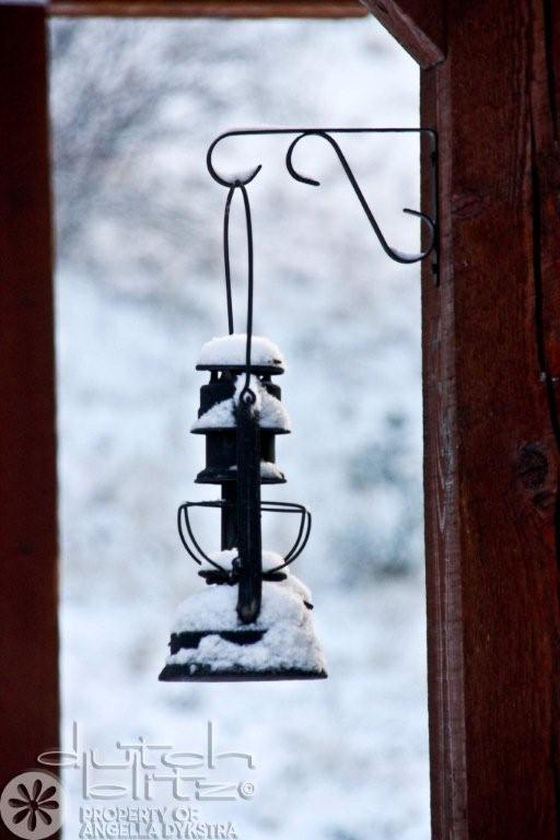 Snowy lantern Snowy lantern