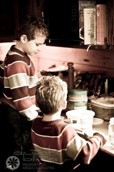 The dudes, making lunch The dudes, making lunch