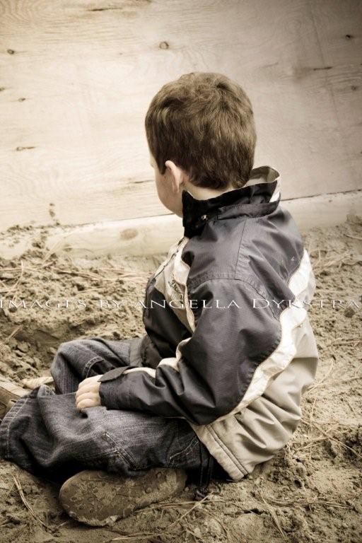 Inthe sand box