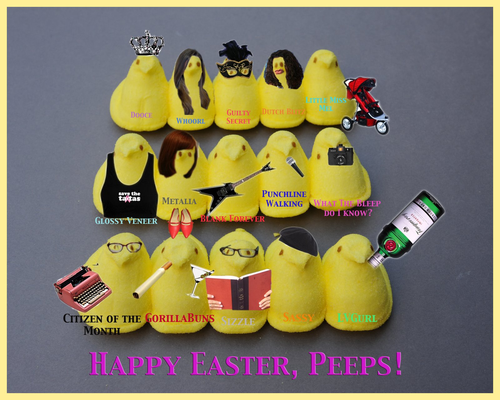 Funny Easter Peeps