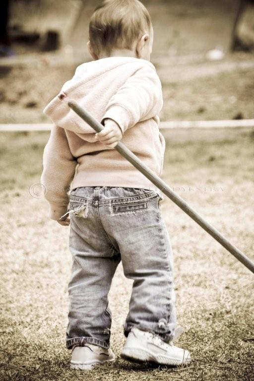 Workin’ the stick