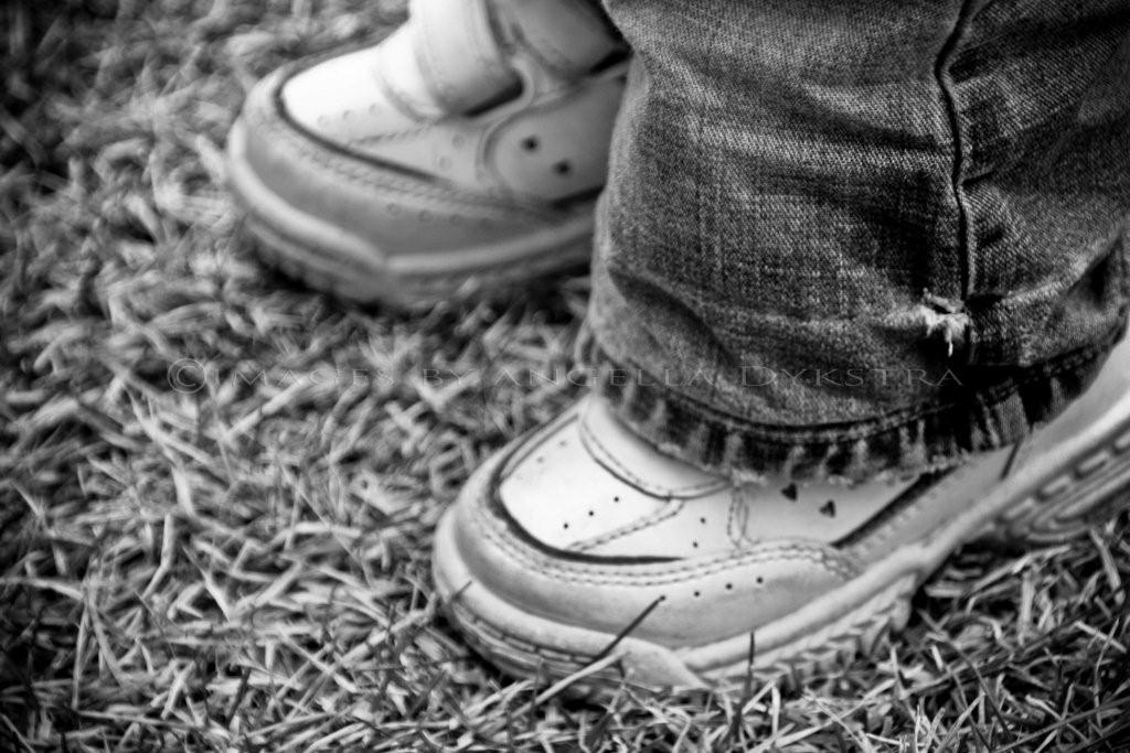 Shoes and jeans
