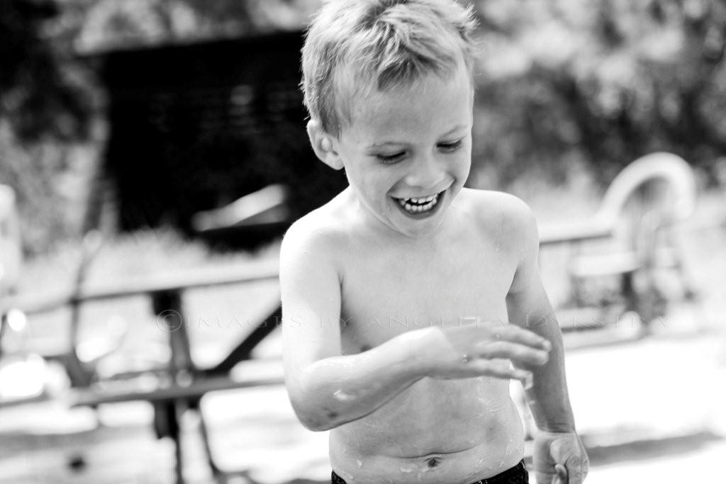 Laughing