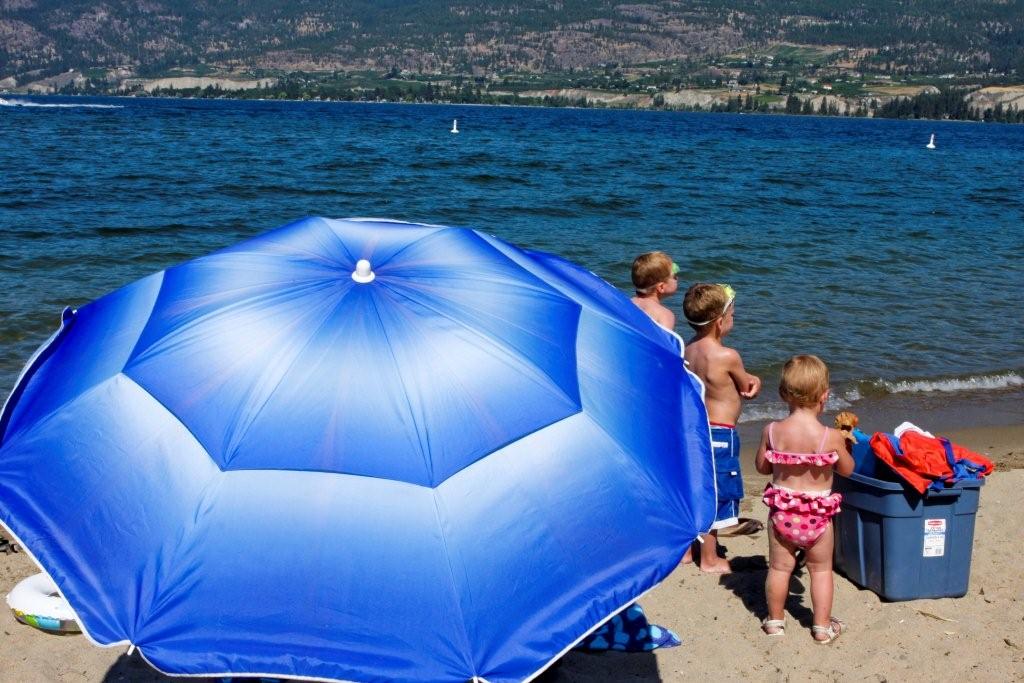 At the lake