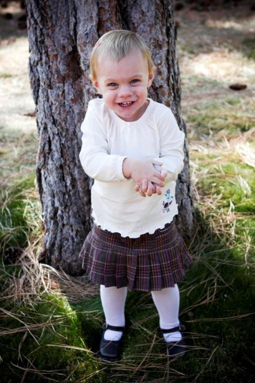 Proud of her bad self