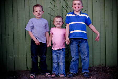 The three The three