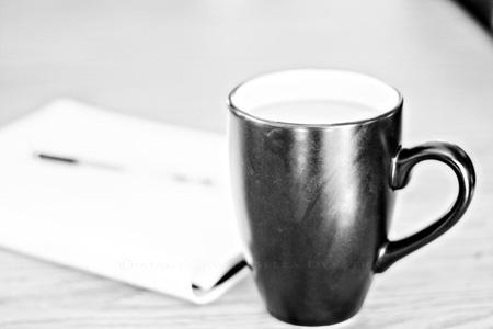 Coffee and my Moleskin