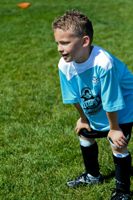 Nathan the soccer star