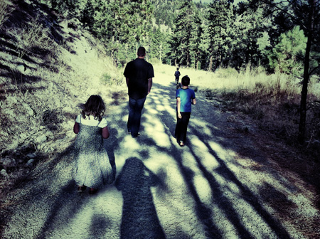 Family walk