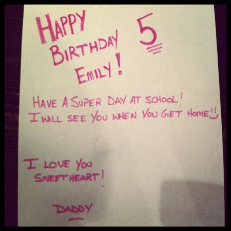 Birthday Note