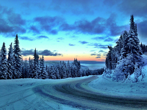 The road home from Apex